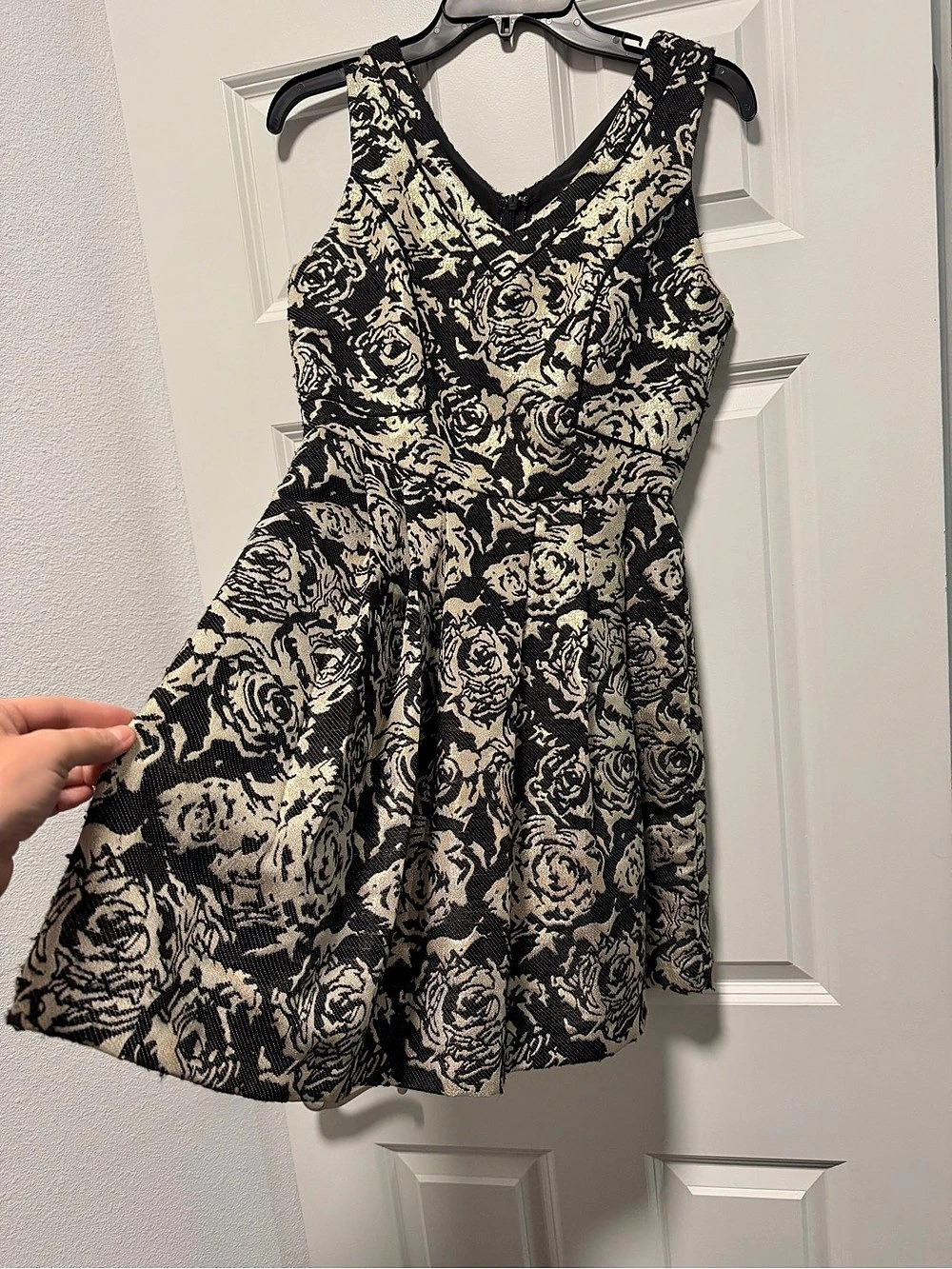 Minuet Floral Mini Cocktail Dress